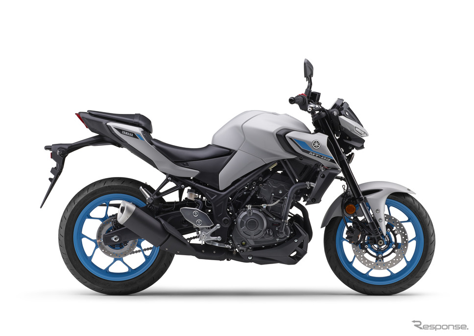 ヤマハ MT-03 ABS(マットライトグレーメタリック4)《写真提供 ヤマハ発動機》