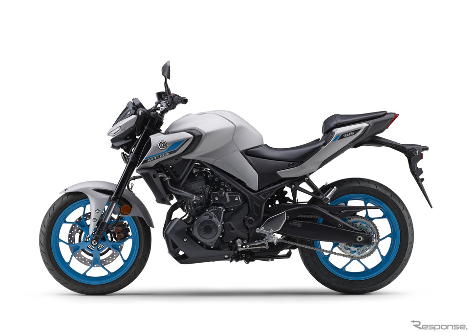 ヤマハ MT-03 ABS(マットライトグレーメタリック4)《写真提供 ヤマハ発動機》