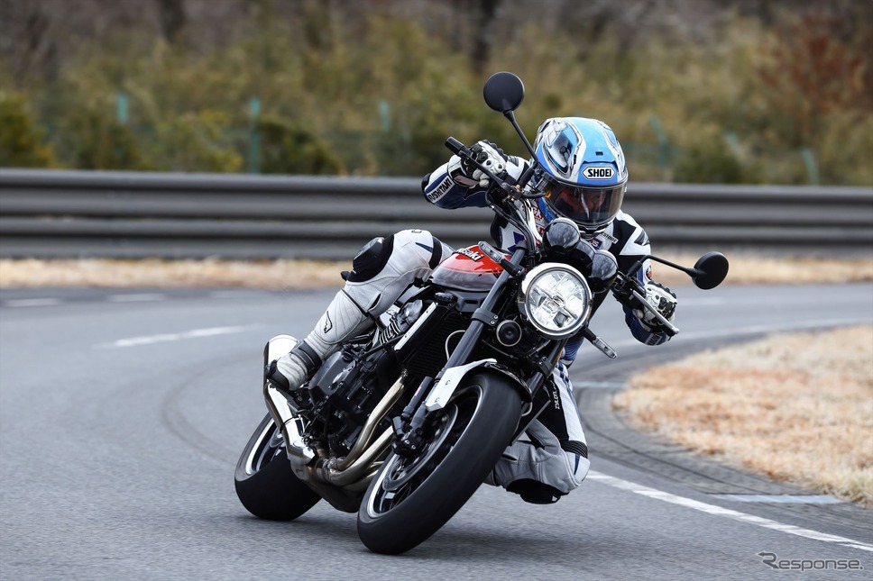 Z900RS(SHOWAハイパフォーマンスシリーズKIT装着車)《写真提供 日立Astemo》