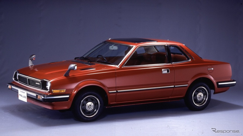 ホンダ・プレリュード(1978年、協力:ホンダコレクションホール)《写真提供 トヨタ博物館》