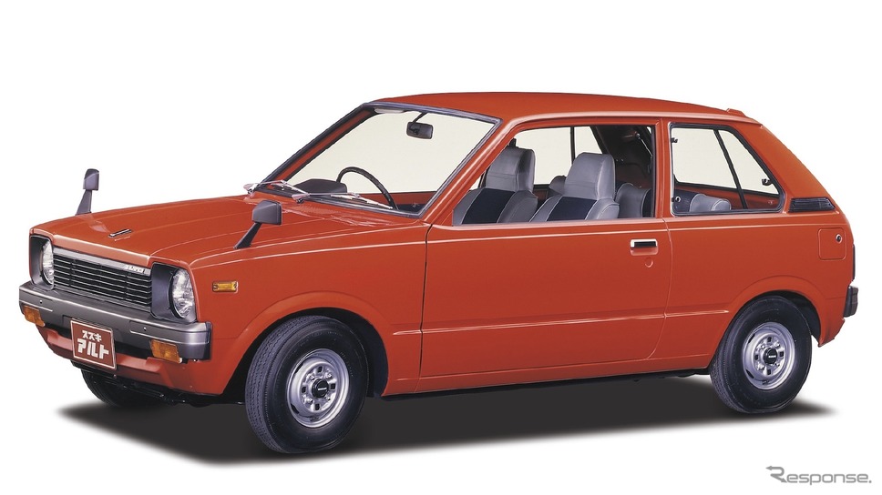 スズキ・アルト(1979年)《写真提供 トヨタ博物館》