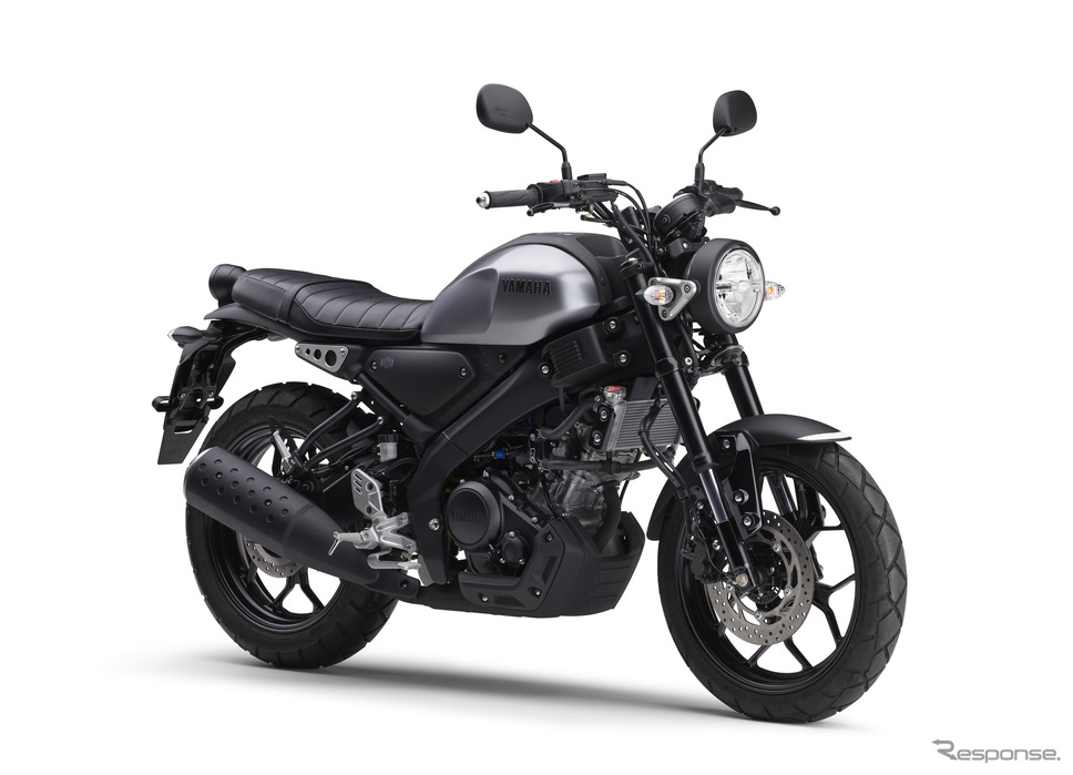 ヤマハ XSR125 ABS(ライトブルーイッシュグレーメタリック9)《写真提供 ヤマハ発動機》