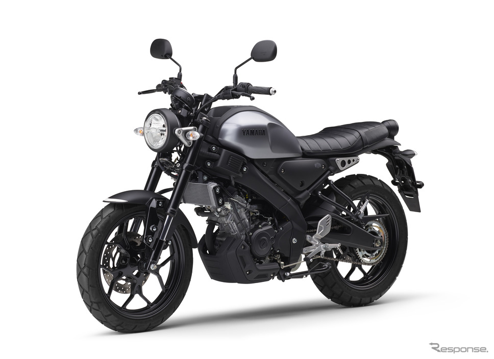 ヤマハ XSR125 ABS(ライトブルーイッシュグレーメタリック9)《写真提供 ヤマハ発動機》