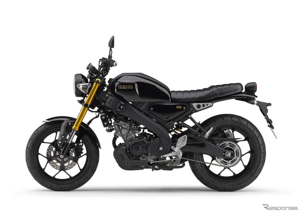 ヤマハ XSR125 ABS(ブラックメタリック12)《写真提供 ヤマハ発動機》