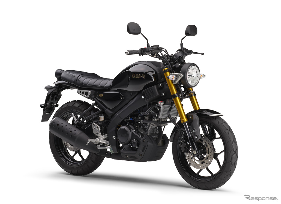 ヤマハ XSR125 ABS(ブラックメタリック12)《写真提供 ヤマハ発動機》