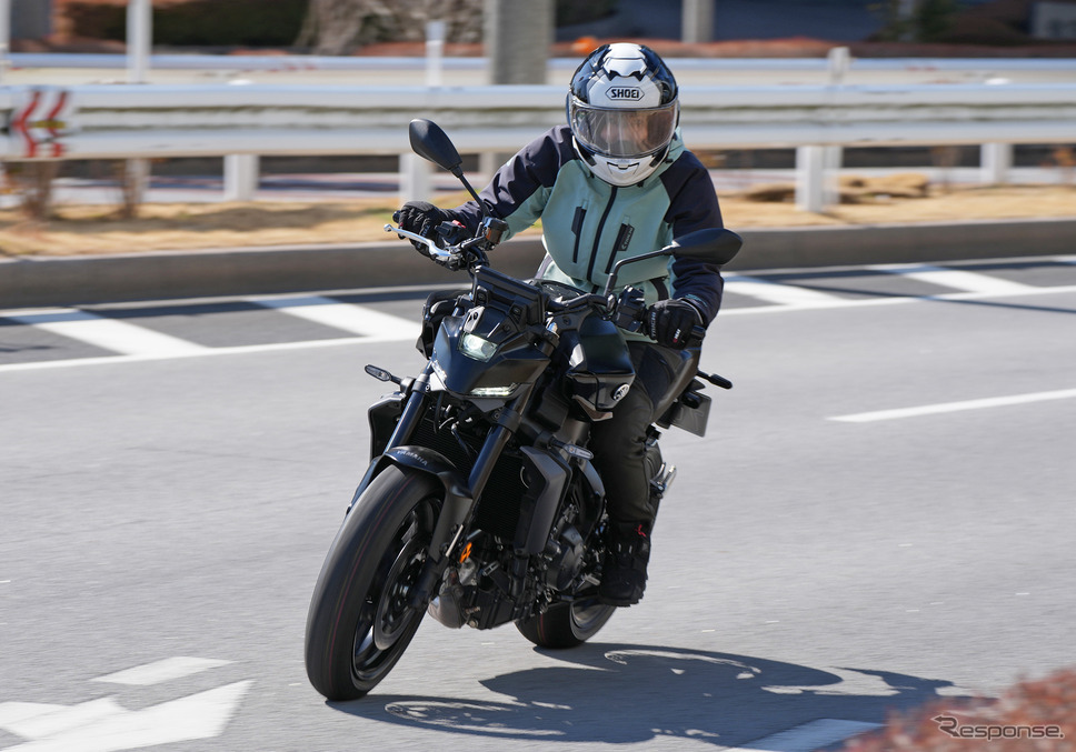ヤマハ MT-09 Y-AMT《写真撮影 柳田由人》