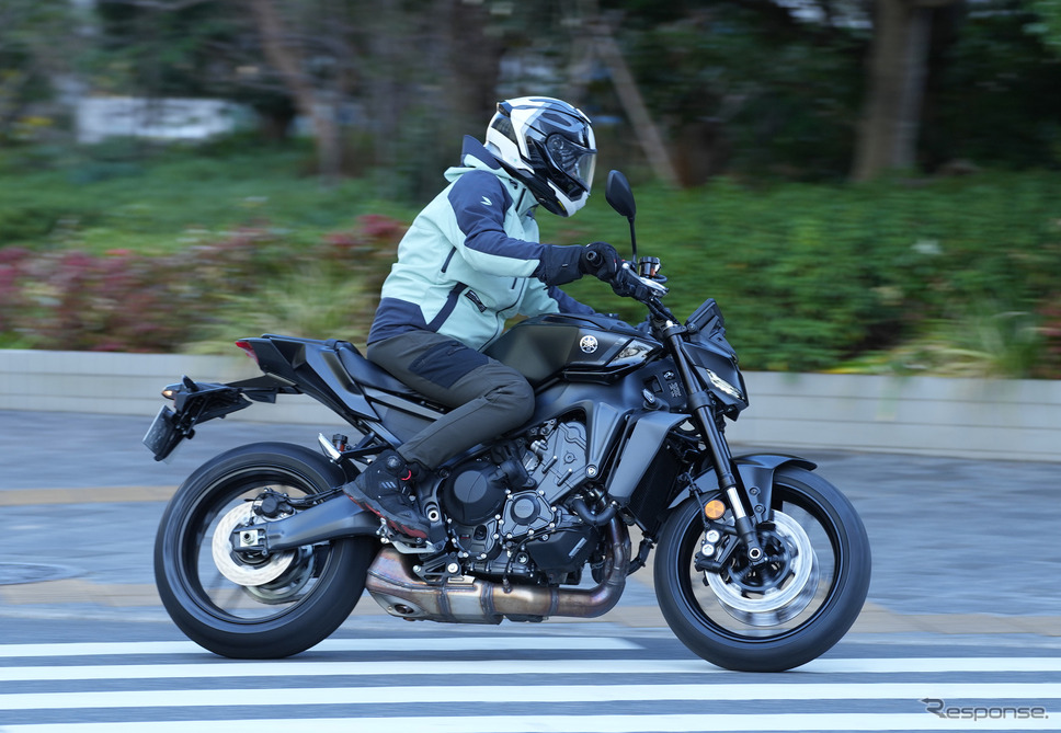 ヤマハ MT-09 Y-AMT《写真撮影 柳田由人》