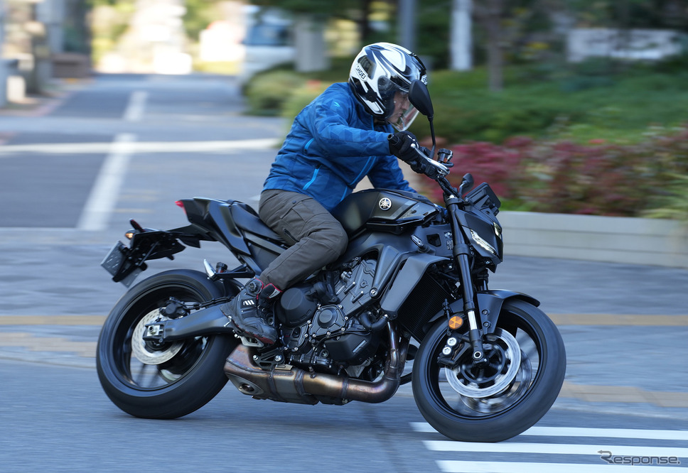 ヤマハ MT-09 Y-AMT《写真撮影 柳田由人》