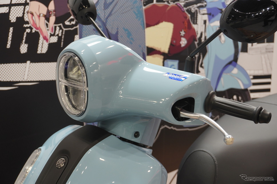 ヤマハがサプライズ公開した125ccスクーター『Fazzio(ファッジオ)』(大阪モーターサイクルショー2025)《写真撮影 宮崎壮人》