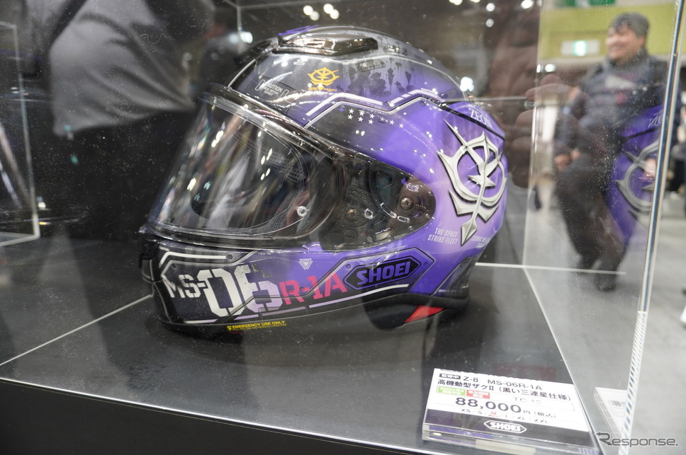 黒い三連星用ザクデザインの『Z-8 MS-06R-1A 高軌道型ザク II(黒い三連星仕様)』《写真撮影 宮崎壮人》