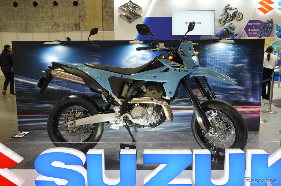 スズキ DR-Z4SM(大阪モーターサイクルショー2025)《写真撮影 宮崎壮人》