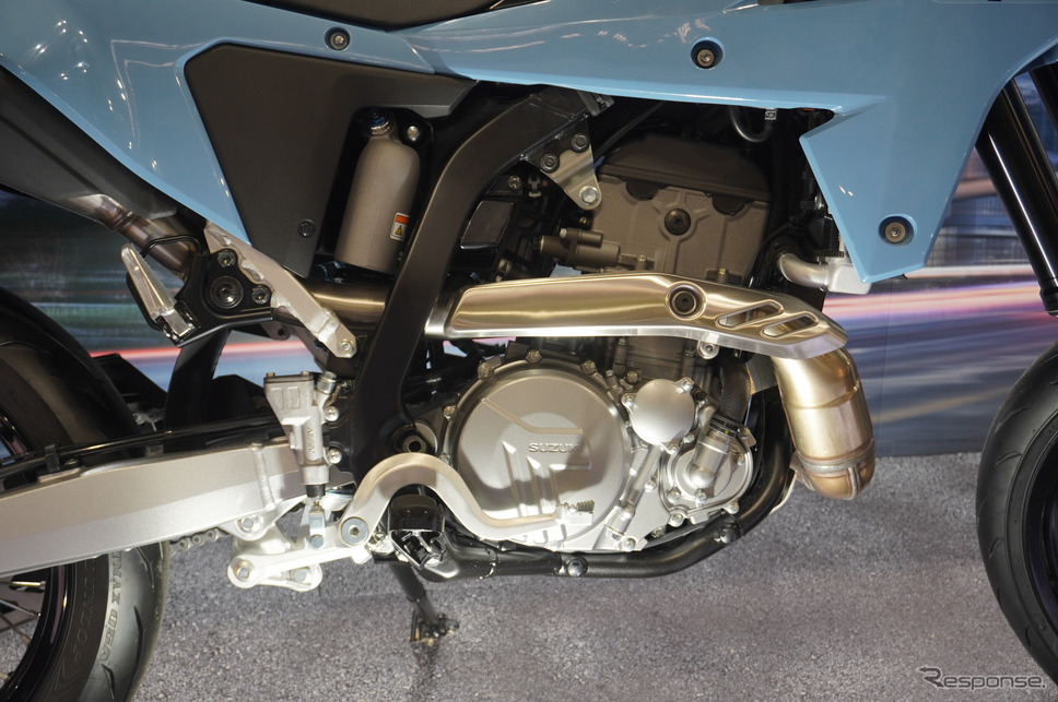 スズキ DR-Z4SM(大阪モーターサイクルショー2025)《写真撮影 宮崎壮人》