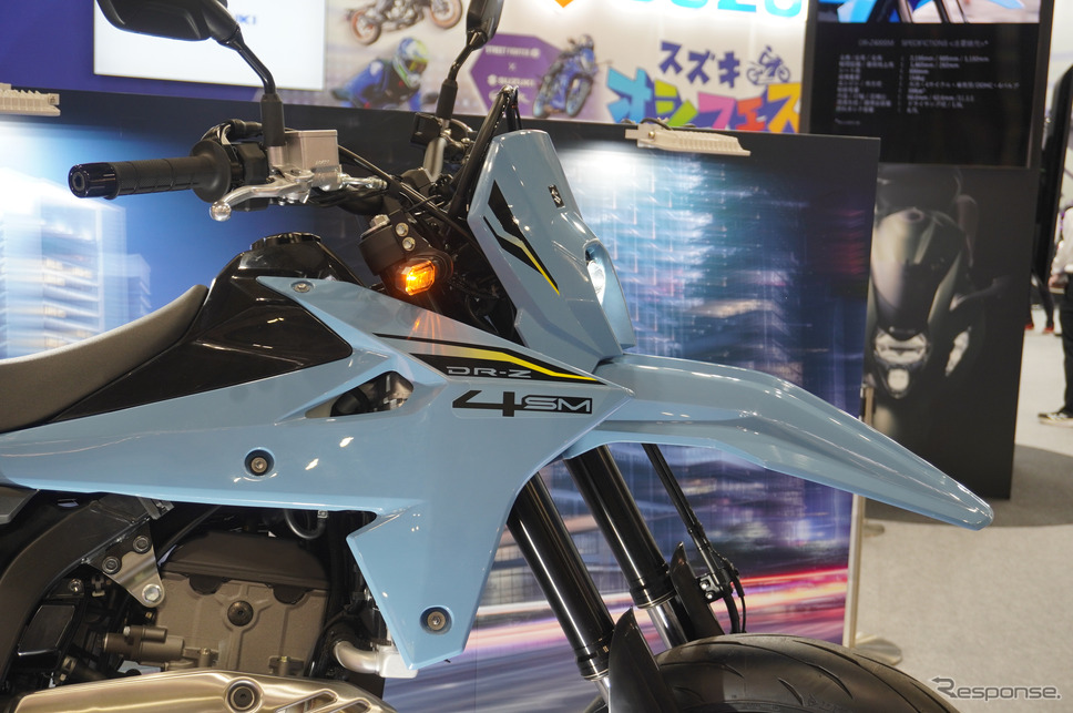 スズキ DR-Z4SM(大阪モーターサイクルショー2025)《写真撮影 宮崎壮人》