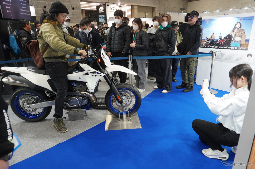 スズキ(大阪モーターサイクルショー2025)《写真撮影 宮崎壮人》