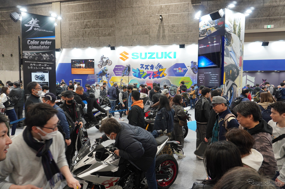 スズキ(大阪モーターサイクルショー2025)《写真撮影 宮崎壮人》