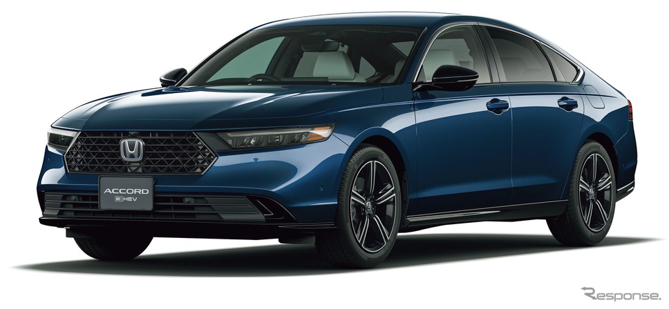 ホンダ・アコードの「ACCORD e:HEV Honda SENSING 360+」《写真提供 ホンダ》