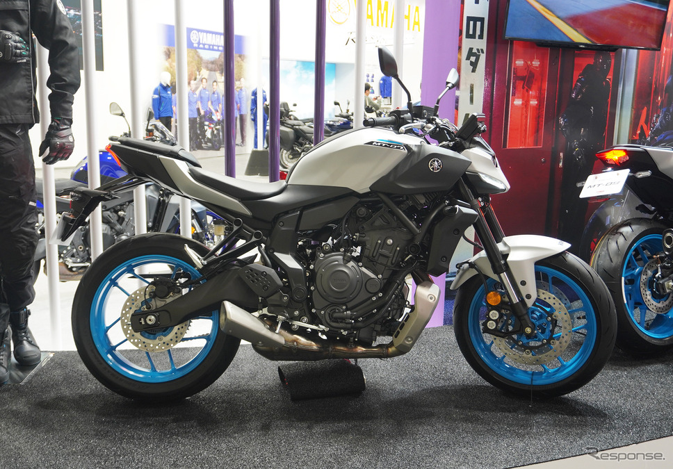 ヤマハ MT-07 新型(大阪モーターサイクルショー2025)《写真撮影 宮崎壮人》