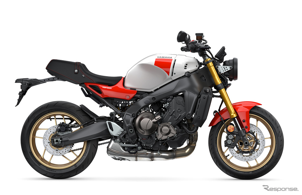 ヤマハ XSR900 2025年モデル(シルキーホワイト)《写真提供 ヤマハ発動機》