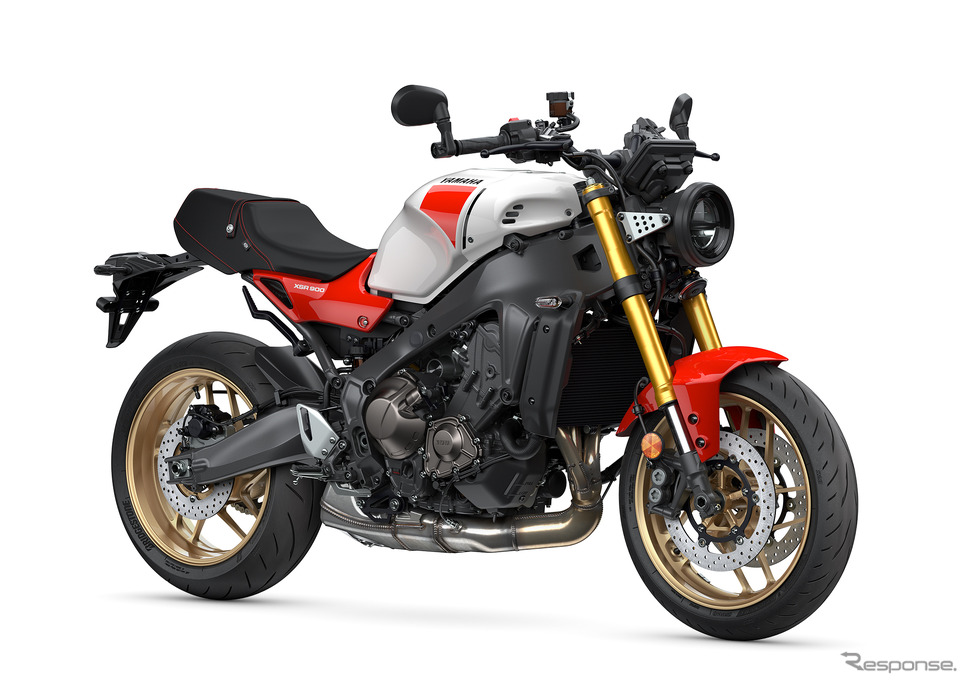 ヤマハ XSR900 2025年モデル(シルキーホワイト)《写真提供 ヤマハ発動機》