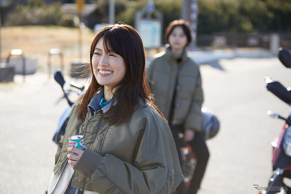 スズキがWEBショートドラマ『初風のきせき』を公開(オフショット)《写真提供 スズキ》