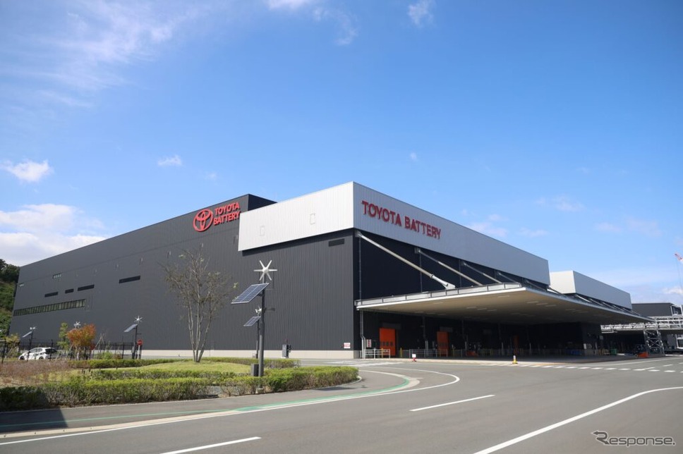 静岡県湖西市のトヨタバッテリー新居工場(参考画像)《写真提供 トヨタバッテリー》