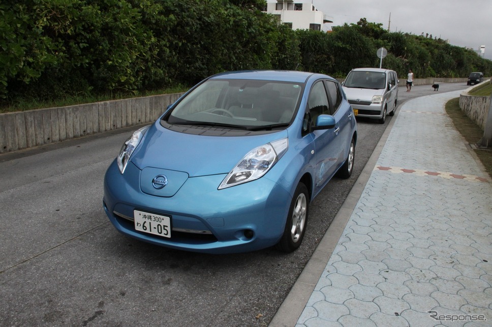 日産リーフ《写真撮影 中尾真二》