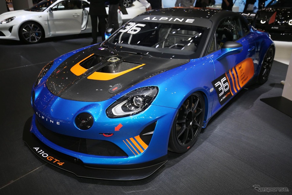 アルピーヌA110 GT4(参考画像)