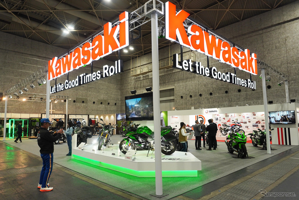 カワサキ(大阪モーターサイクルショー2025)《写真撮影 宮崎壮人》