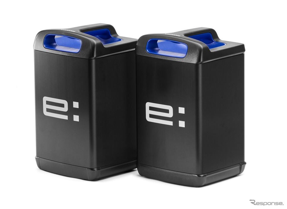 交換式バッテリー「Honda Mobile Power Pack e:」《写真提供 ホンダ》