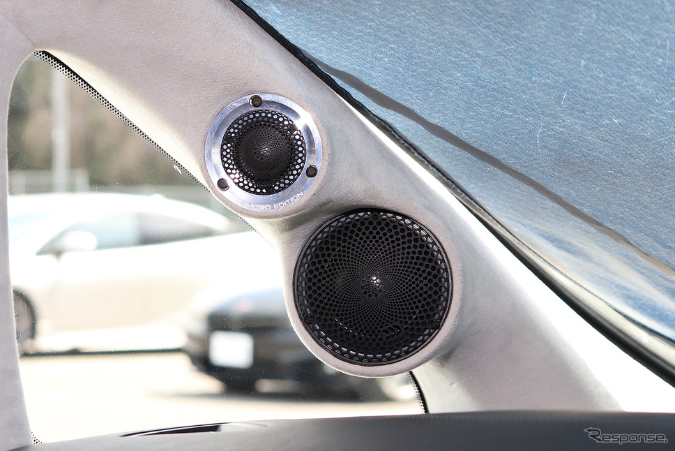 「パワーアンプ内蔵DSP」が搭載されたオーディオカーの一例(製作ショップ:イースト<大阪府>)。Photo by 太田祥三