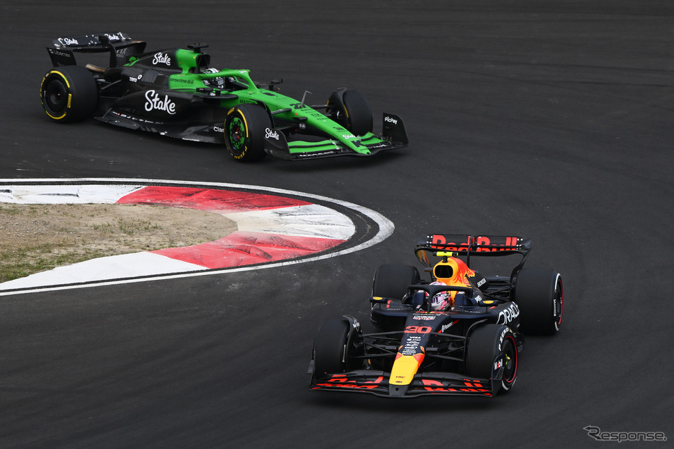 #30 L.ローソン/レッドブルRB21(2025年F1第2戦 中国GP)。《photo by Red Bull Content Pool》