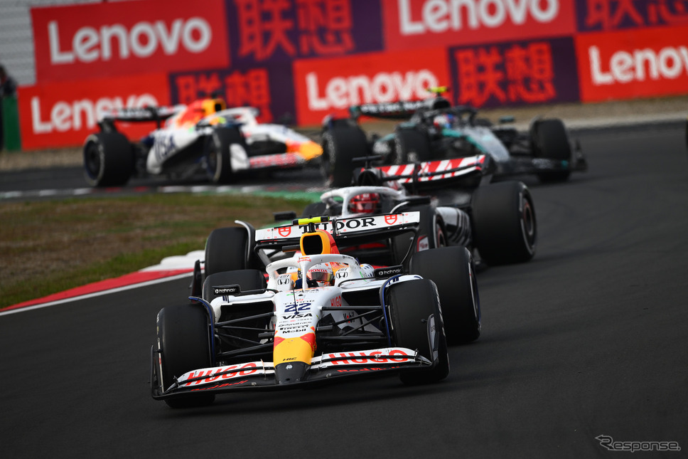 #22 角田裕毅/レーシングブルズVCARB02(2025年F1第2戦 中国GP)。《photo by Red Bull Content Pool》