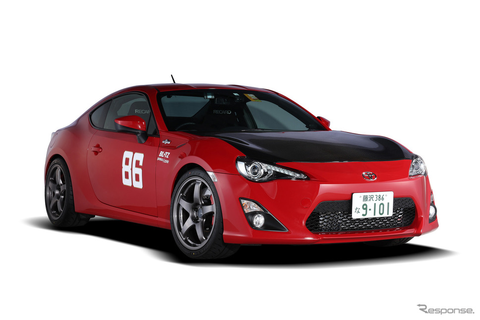 5月18日記念イベント展示予定車両:BLITZ MFゴースト レプリカ86《写真提供 BLITZ》