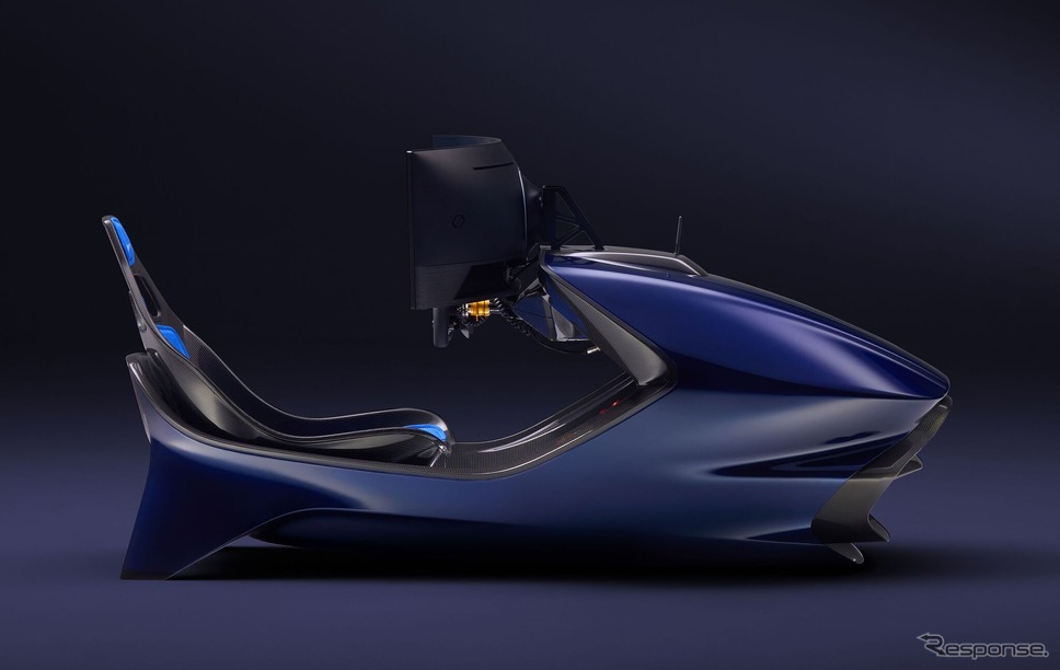 アストンマーティンとカーブレーシングシミュレーターズが共同開発した最新のレーシングシミュレーター「AMR-C01-R」《photo by Curv Racing Simulators》
