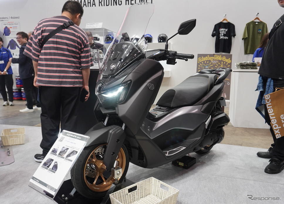 ヤマハ NMAX155（東京モーターサイクルショー2025）《写真撮影 宮崎壮人》
