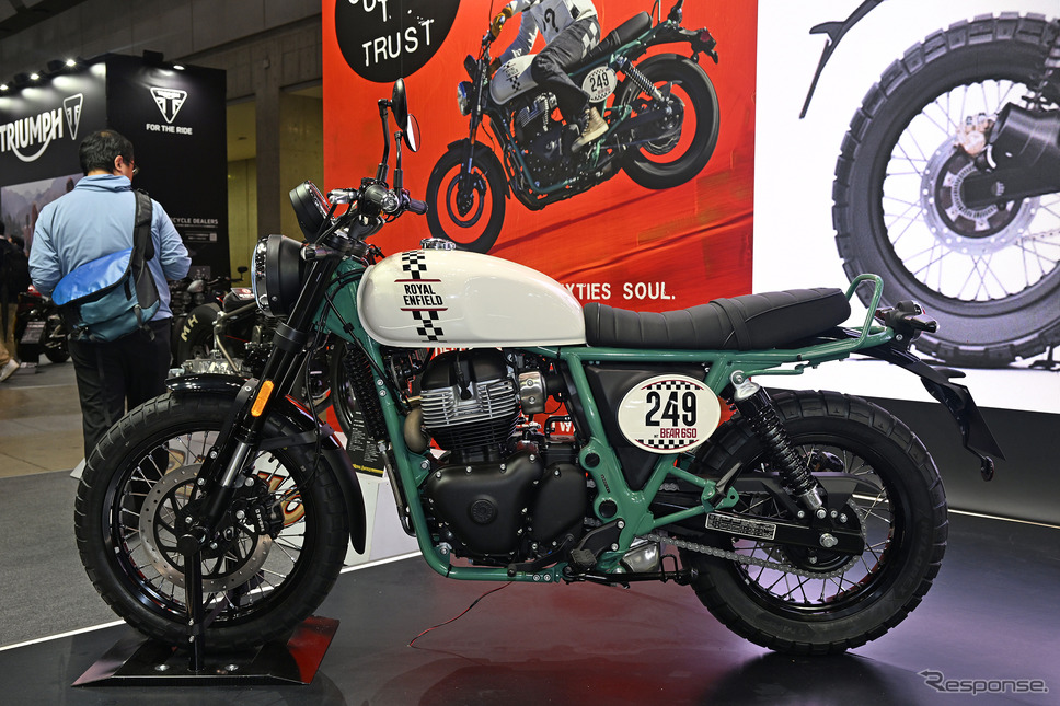 ロイヤルエンフィールド ベア650(東京モーターサイクルショー2025)《写真撮影 安藤貴史》