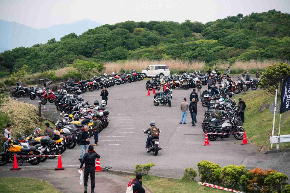 「モト・グッツィ」のファンイベント「MOTO GUZZI EAGLE DAY JAPAN 」2024年の様子《写真提供 ピアッジオグループジャパン》