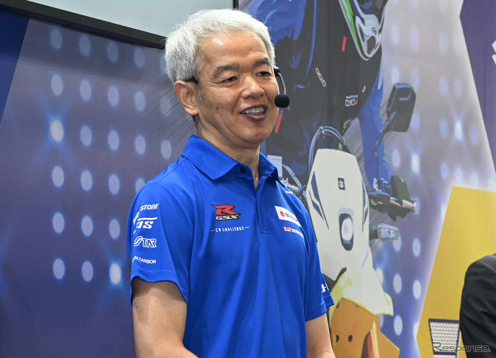 チームスズキCNチャレンジ、プロジェクトリーダー兼チームディレクターの佐原伸一氏《写真撮影 安藤貴史》