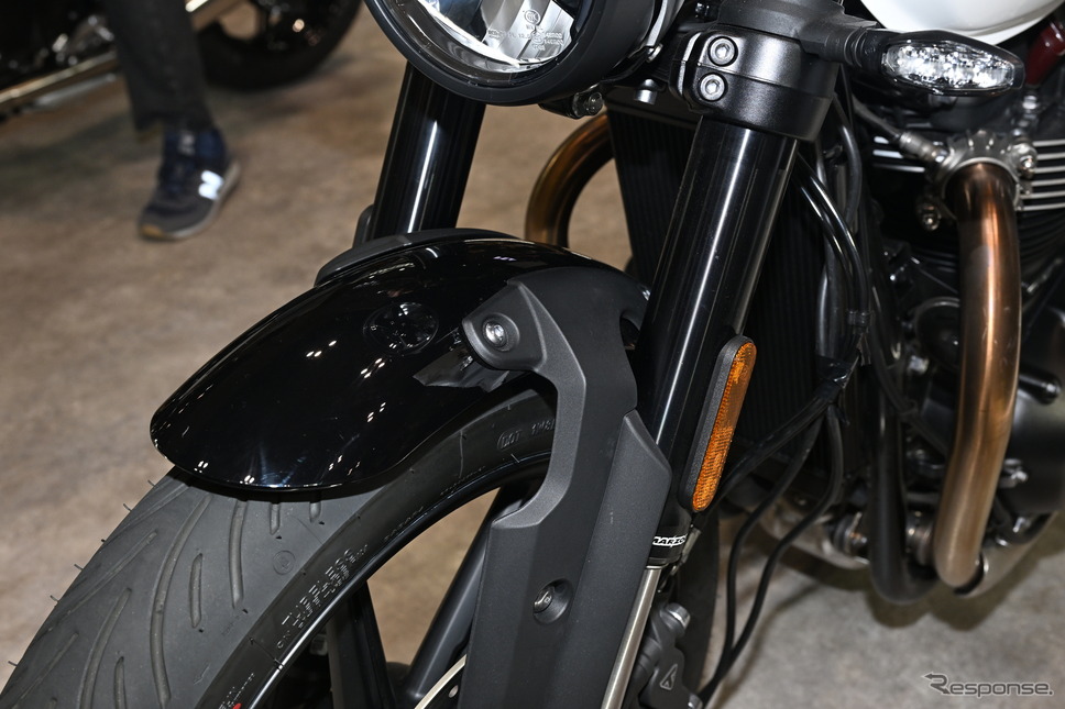 トライアンフ スピードツイン900(東京モーターサイクルショー2025)《写真撮影 安藤貴史》