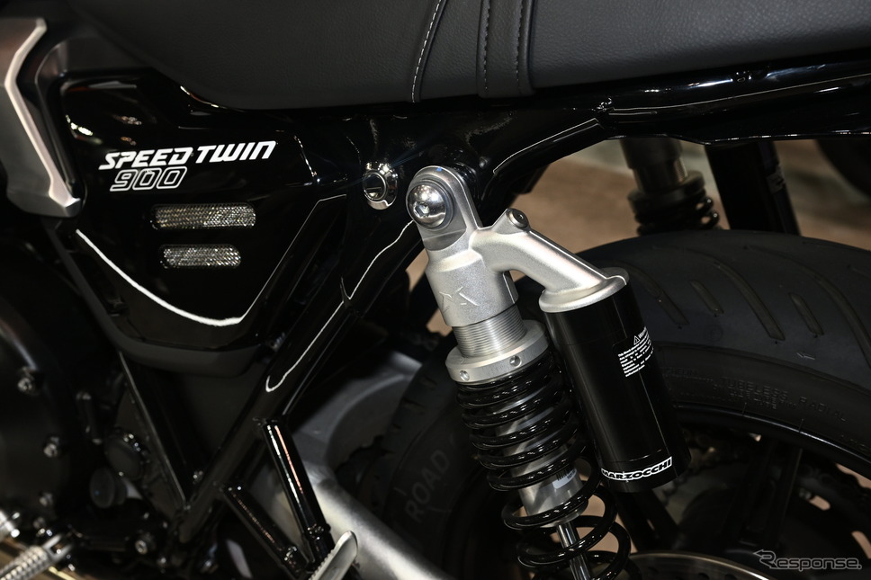 トライアンフ スピードツイン900(東京モーターサイクルショー2025)《写真撮影 安藤貴史》