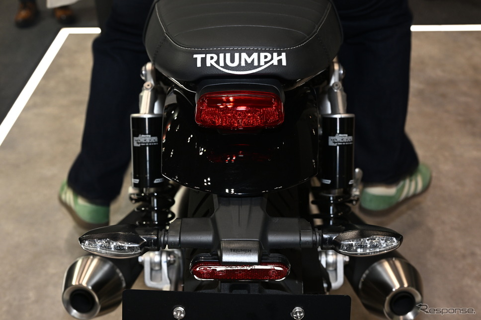 トライアンフ スピードツイン900(東京モーターサイクルショー2025)《写真撮影 安藤貴史》