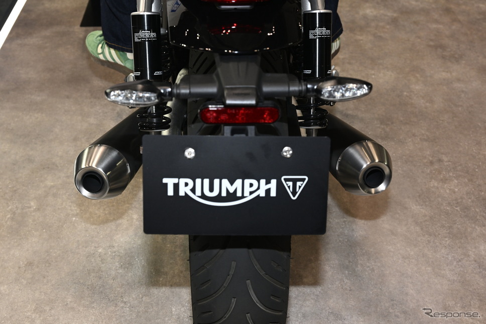 トライアンフ スピードツイン900(東京モーターサイクルショー2025)《写真撮影 安藤貴史》