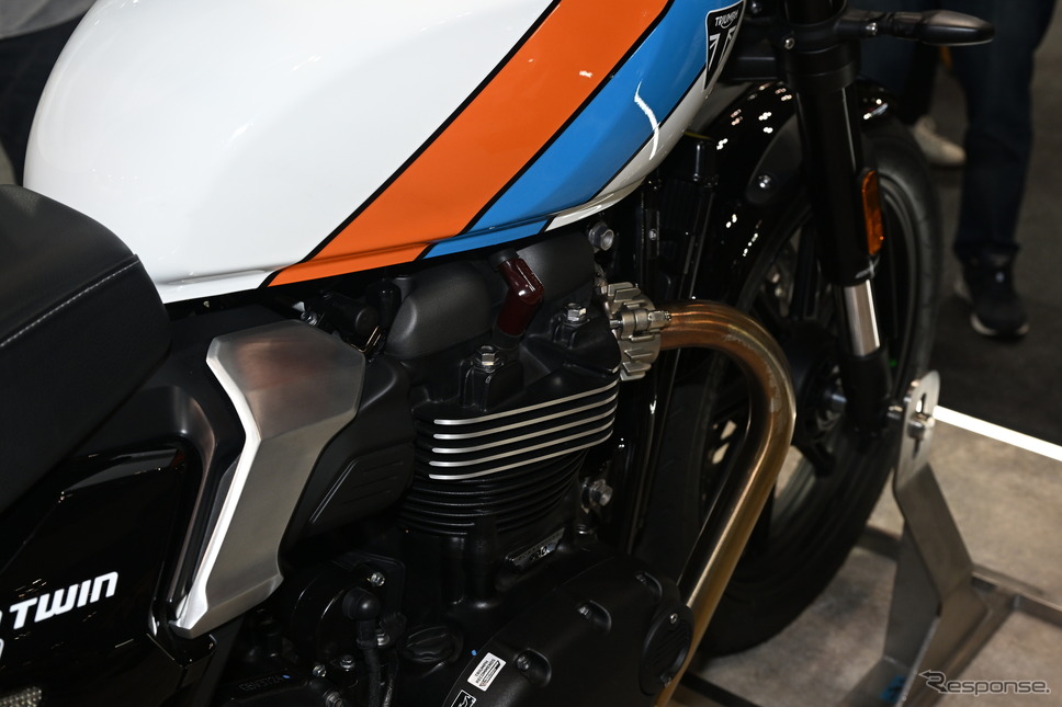 トライアンフ スピードツイン900(東京モーターサイクルショー2025)《写真撮影 安藤貴史》
