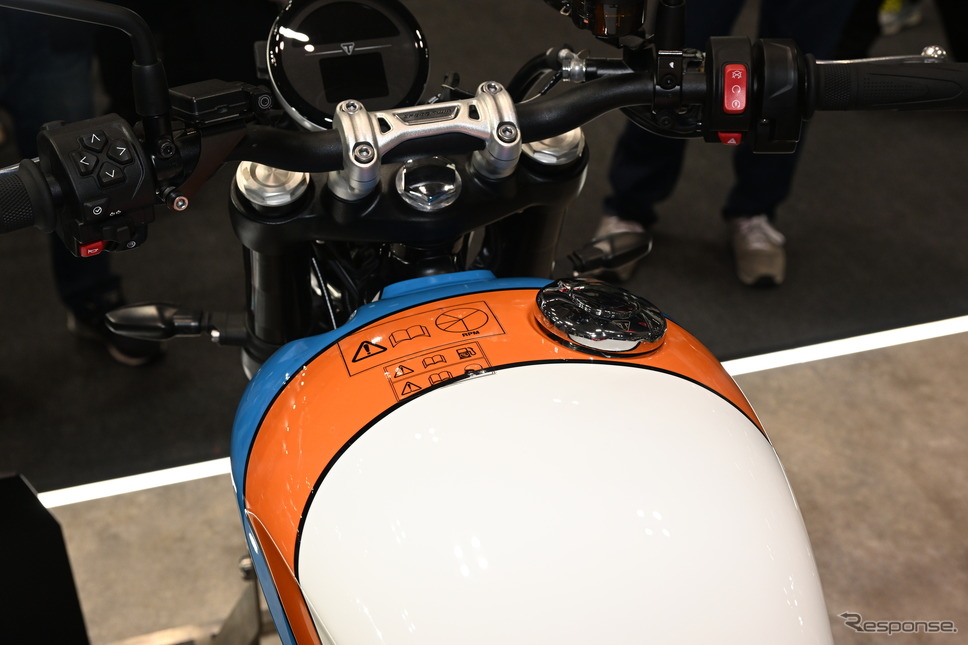 トライアンフ スピードツイン900(東京モーターサイクルショー2025)《写真撮影 安藤貴史》