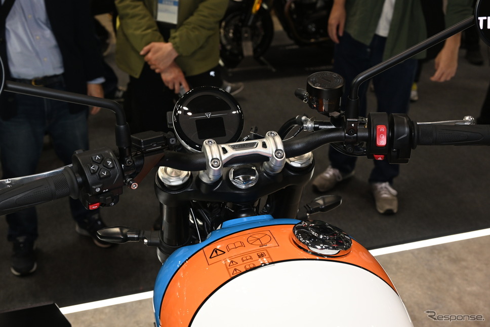 トライアンフ スピードツイン900(東京モーターサイクルショー2025)《写真撮影 安藤貴史》