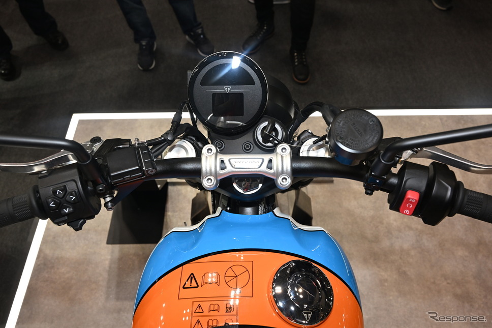 トライアンフ スピードツイン900(東京モーターサイクルショー2025)《写真撮影 安藤貴史》