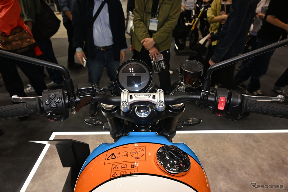 トライアンフ スピードツイン900(東京モーターサイクルショー2025)《写真撮影 安藤貴史》