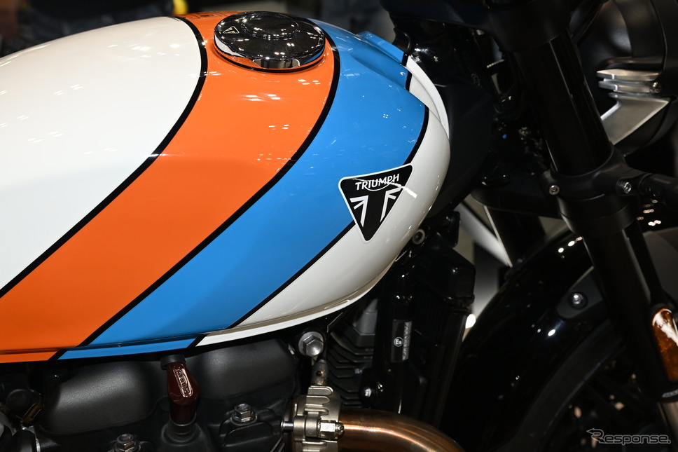 トライアンフ スピードツイン900(東京モーターサイクルショー2025)《写真撮影 安藤貴史》