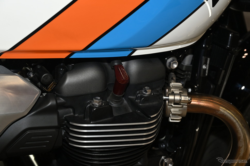 トライアンフ スピードツイン900(東京モーターサイクルショー2025)《写真撮影 安藤貴史》