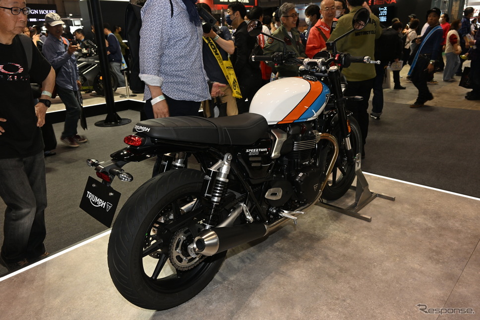 トライアンフ スピードツイン900(東京モーターサイクルショー2025)《写真撮影 安藤貴史》